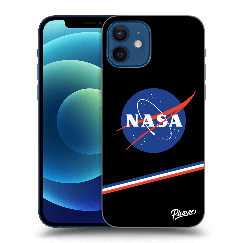 Picasee silikónový prehľadný obal pre Apple iPhone 12 - NASA Original