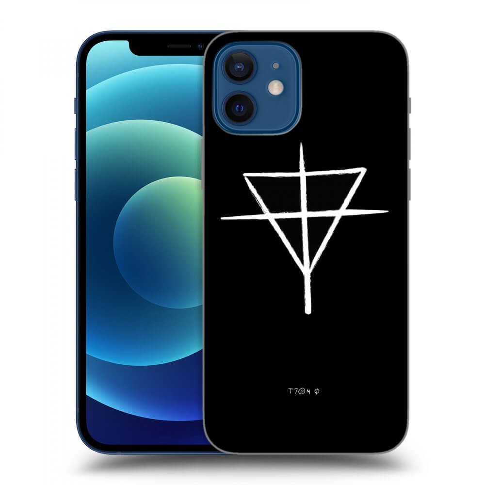 Picasee silikónový čierny obal pre Apple iPhone 12 - ONEMANSHOW THE GAME
