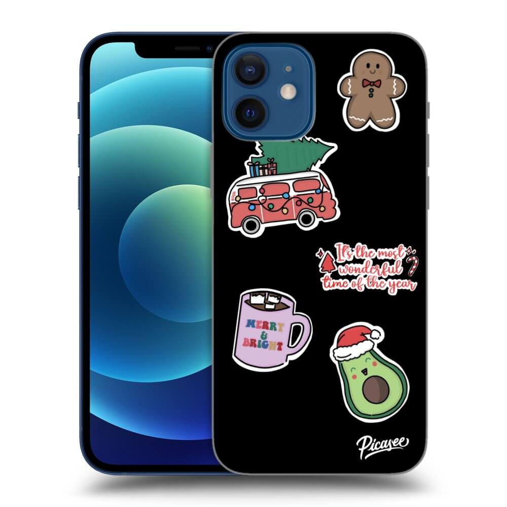 Picasee ULTIMATE CASE pro Apple iPhone 12 - Christmas Stickers