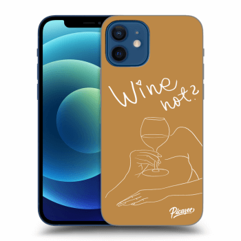 Picasee ULTIMATE CASE pro Apple iPhone 12 - Wine not