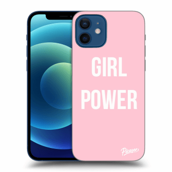 Picasee silikónový čierny obal pre Apple iPhone 12 - Girl power