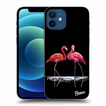 Obal pre Apple iPhone 12 - Flamingos couple