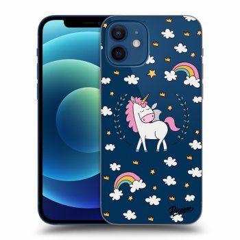 Picasee silikónový prehľadný obal pre Apple iPhone 12 - Unicorn star heaven