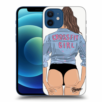 Obal pre Apple iPhone 12 - Crossfit girl - nickynellow