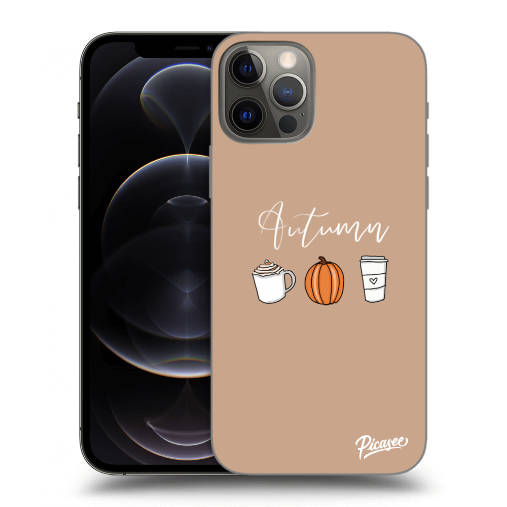 Picasee silikónový prehľadný obal pre Apple iPhone 12 Pro - Autumn