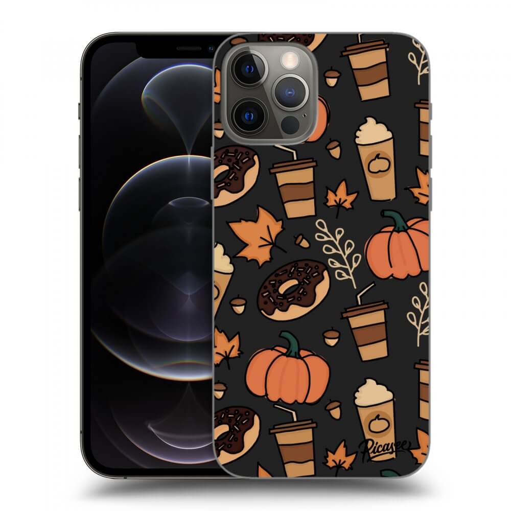 Picasee silikónový čierny obal pre Apple iPhone 12 Pro - Fallovers