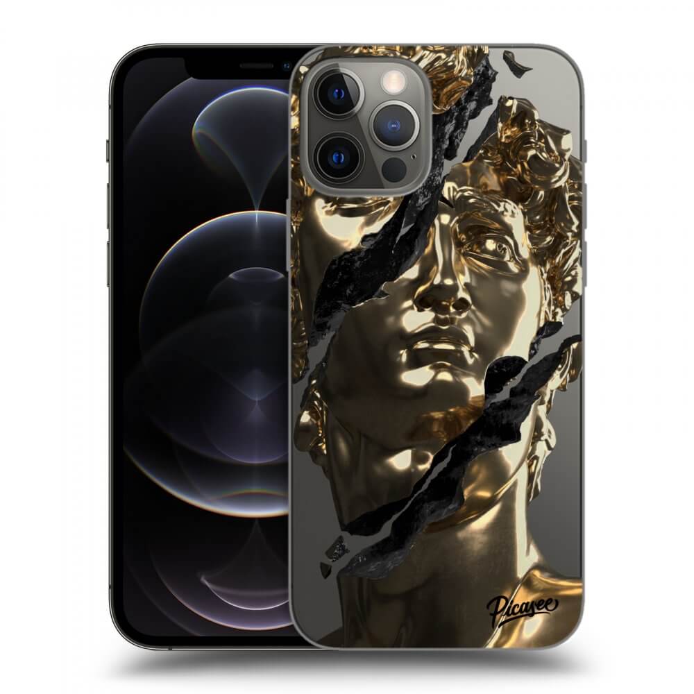 Picasee silikónový prehľadný obal pre Apple iPhone 12 Pro - Golder