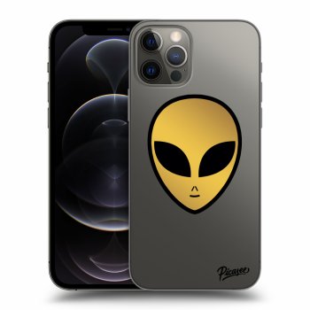 Picasee silikónový prehľadný obal pre Apple iPhone 12 Pro - Earth - Alien
