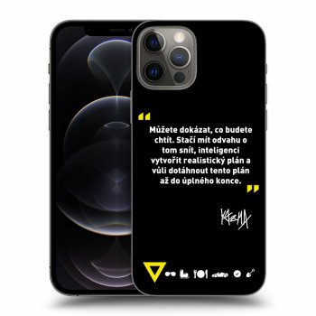 Picasee ULTIMATE CASE MagSafe pro Apple iPhone 12 Pro - Kazma - MŮŽETE DOKÁZAT, CO BUDETE CHTÍT
