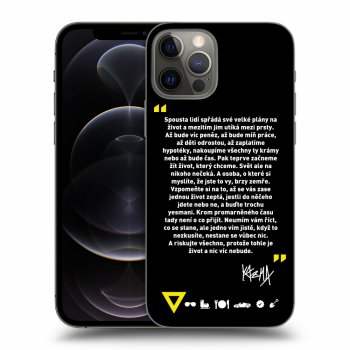 Picasee ULTIMATE CASE MagSafe pro Apple iPhone 12 Pro - Kazma - BUĎTE TROCHU YESMANI