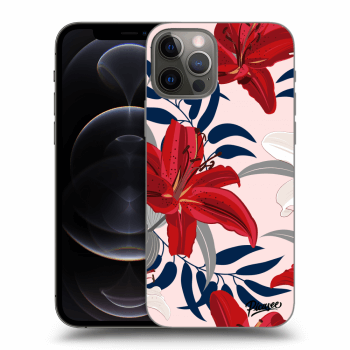 Obal pre Apple iPhone 12 Pro - Red Lily