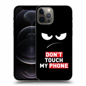 Obal pre Apple iPhone 12 Pro - Angry Eyes - Transparent