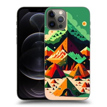 Picasee silikónový čierny obal pre Apple iPhone 12 Pro - Alaska