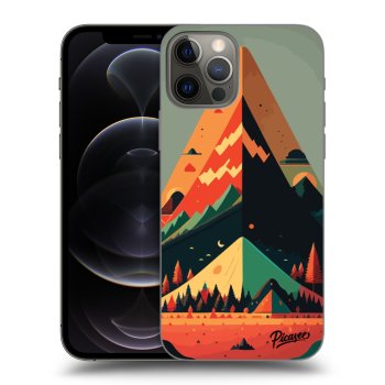 Picasee silikónový čierny obal pre Apple iPhone 12 Pro - Oregon