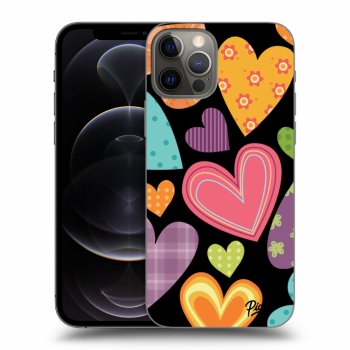 Picasee ULTIMATE CASE pro Apple iPhone 12 Pro - Colored heart