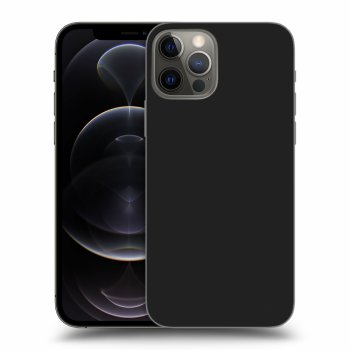 Picasee silikónový čierny obal pre Apple iPhone 12 Pro - Clear