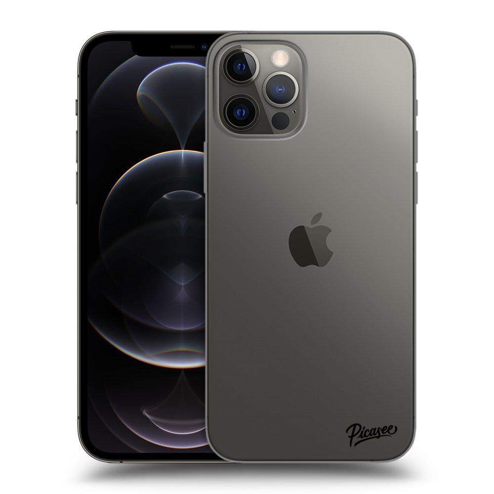Picasee silikónový prehľadný obal pre Apple iPhone 12 Pro - Clear