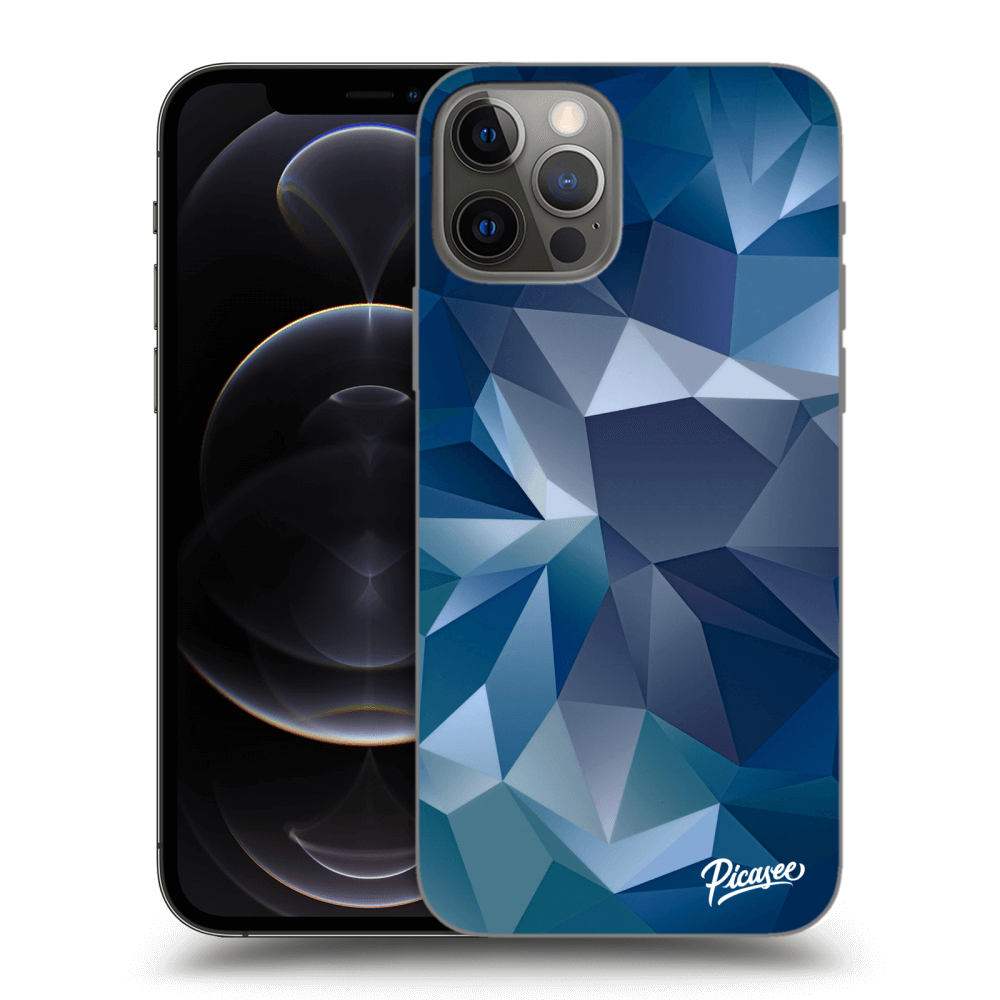 Picasee silikónový čierny obal pre Apple iPhone 12 Pro - Wallpaper