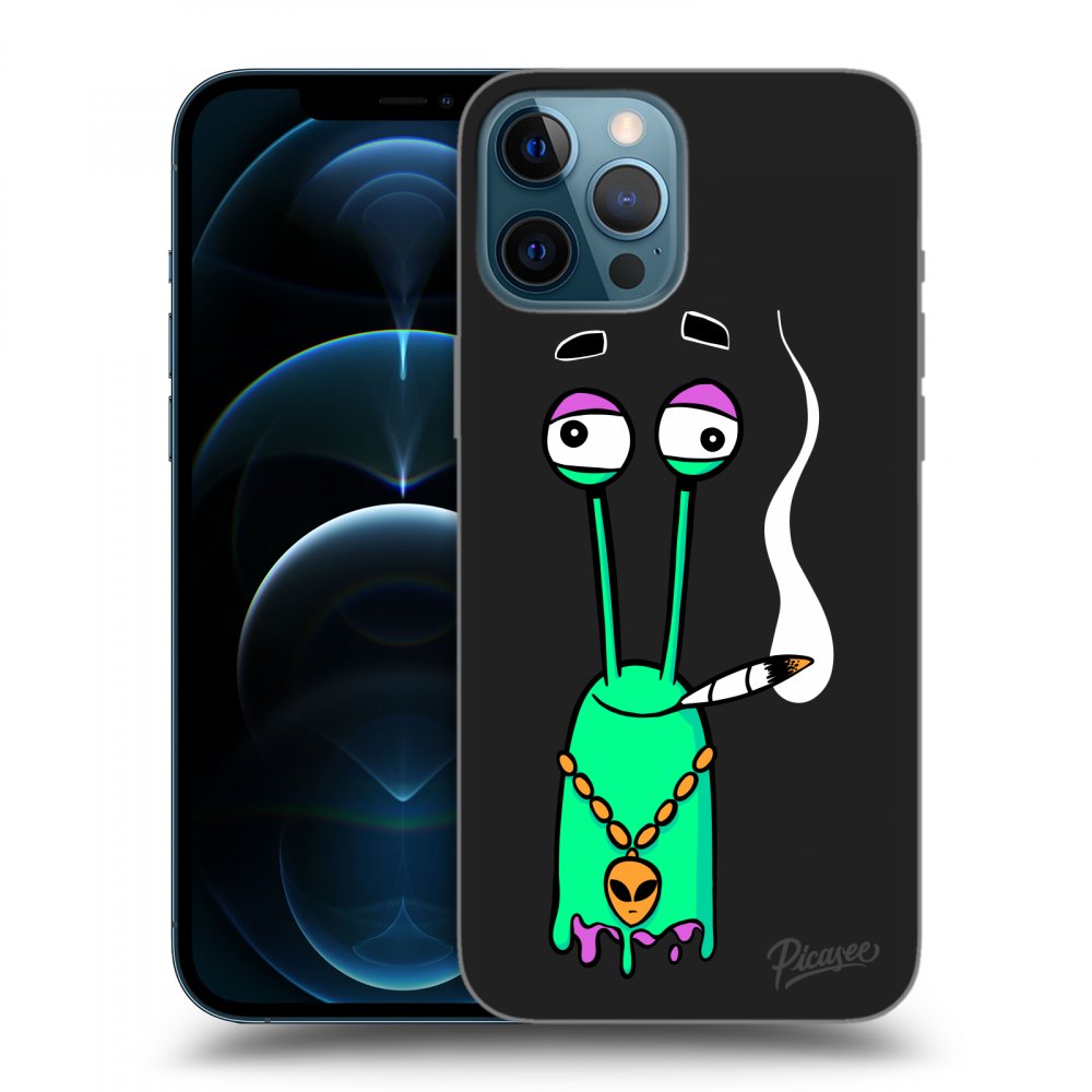 Picasee silikónový čierny obal pre Apple iPhone 12 Pro Max - Earth - Sám doma