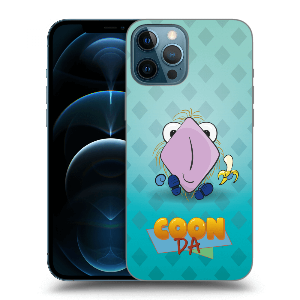 Picasee silikónový čierny obal pre Apple iPhone 12 Pro Max - COONDA chlupatka světlá