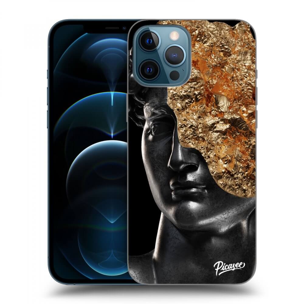 Picasee silikónový čierny obal pre Apple iPhone 12 Pro Max - Holigger