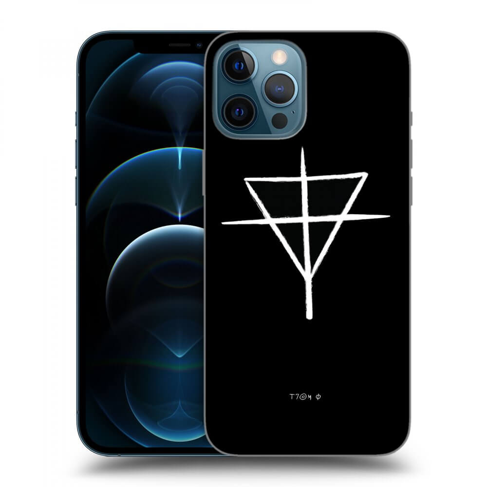 Picasee silikónový čierny obal pre Apple iPhone 12 Pro Max - ONEMANSHOW THE GAME