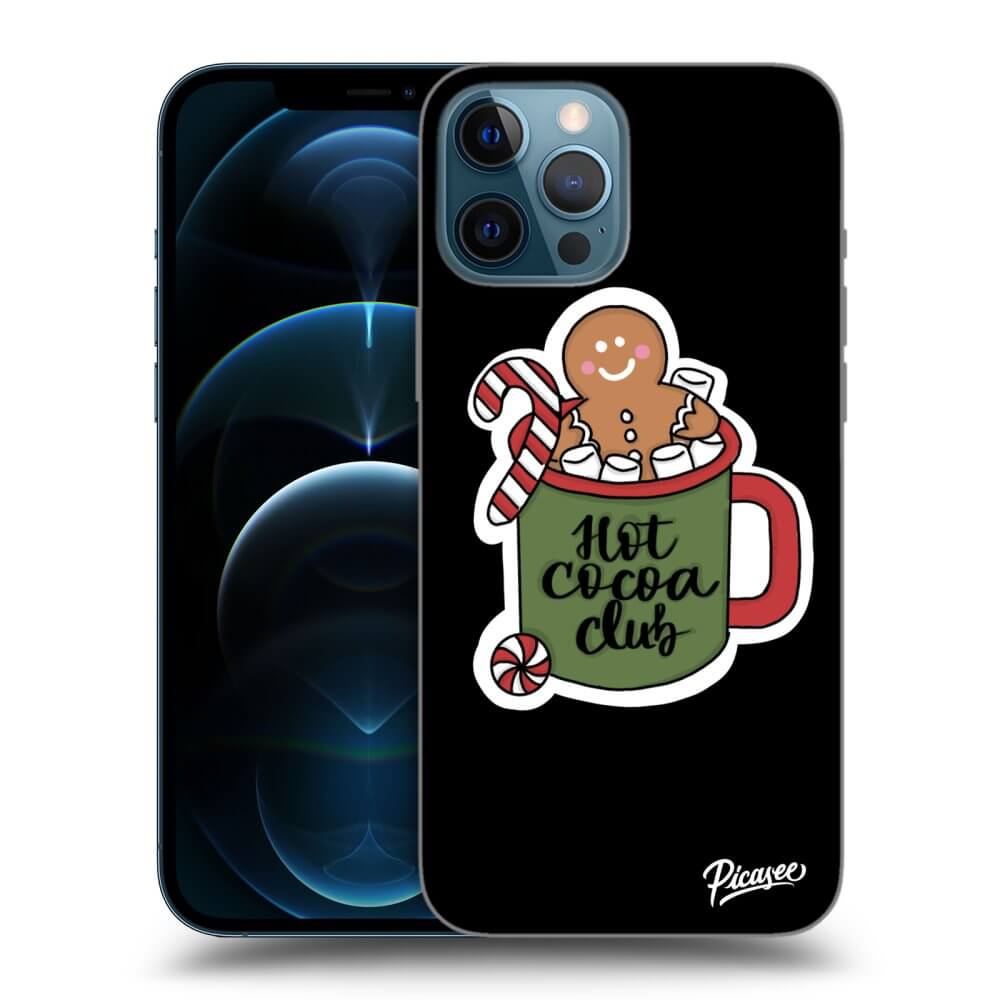 Picasee silikónový čierny obal pre Apple iPhone 12 Pro Max - Hot Cocoa Club