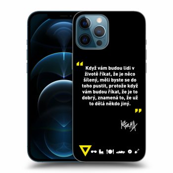 Obal pre Apple iPhone 12 Pro Max - Kazma - MĚLI BYSTE SE DO TOHO PUSTIT