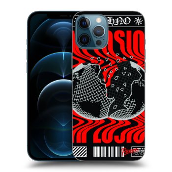 Picasee silikónový čierny obal pre Apple iPhone 12 Pro Max - EXPLOSION