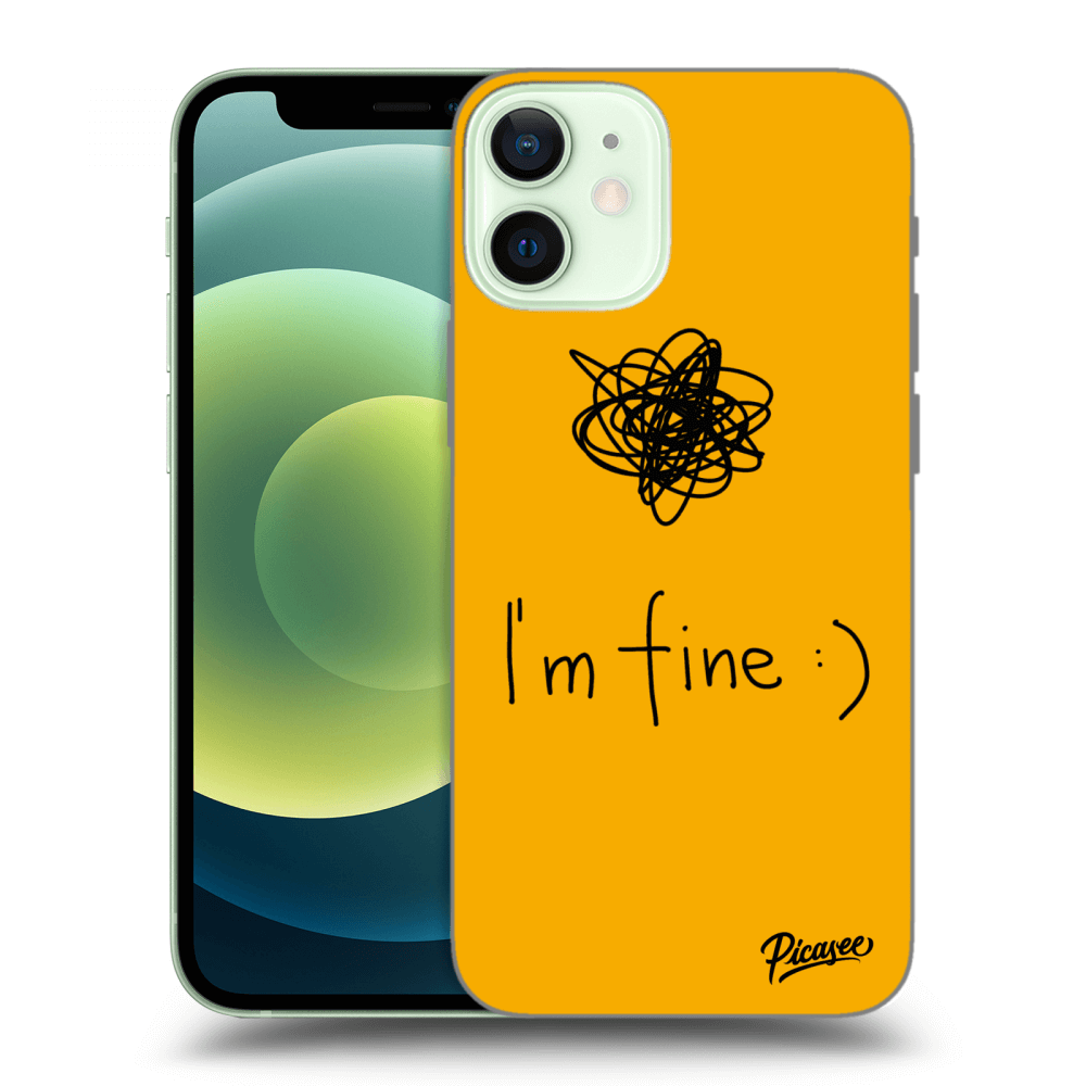 Picasee ULTIMATE CASE MagSafe pro Apple iPhone 12 mini - I am fine
