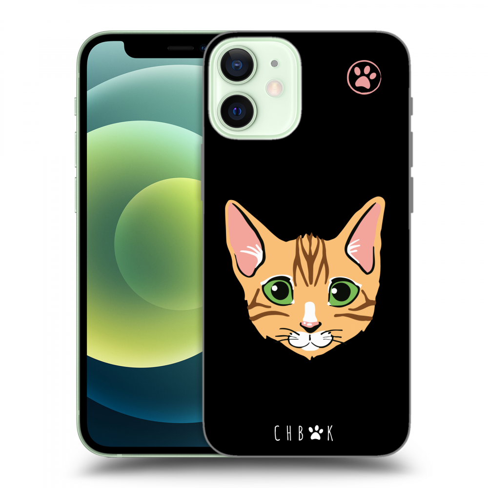 Picasee ULTIMATE CASE MagSafe pro Apple iPhone 12 mini - Chybí mi kočky - Černá