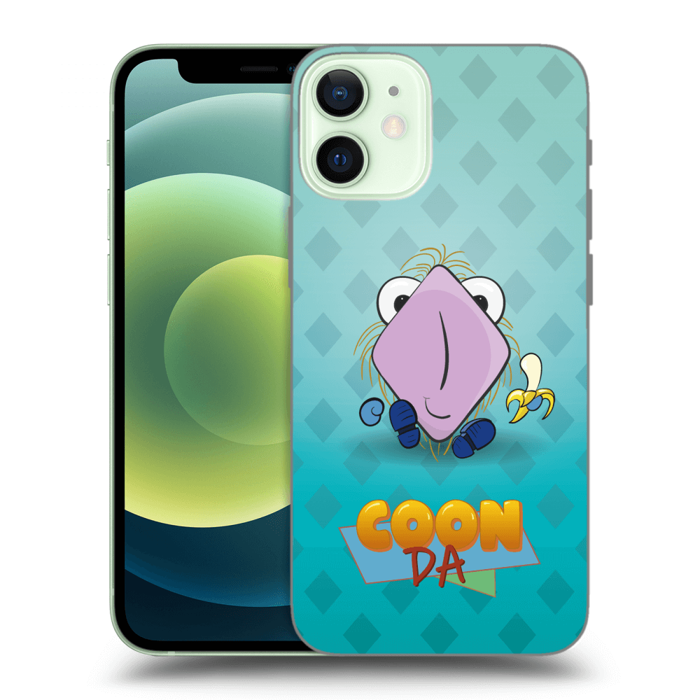 Picasee silikónový prehľadný obal pre Apple iPhone 12 mini - COONDA chlupatka světlá