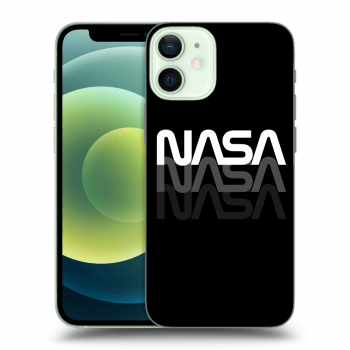 Picasee silikónový prehľadný obal pre Apple iPhone 12 mini - NASA Triple