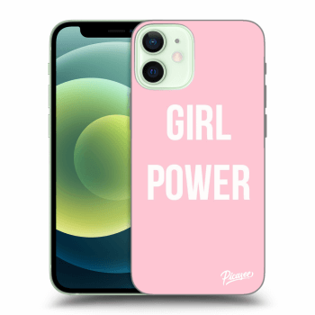 Picasee silikónový prehľadný obal pre Apple iPhone 12 mini - Girl power