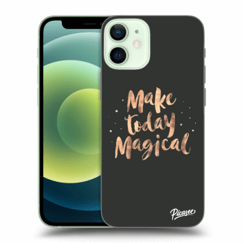 Picasee silikónový prehľadný obal pre Apple iPhone 12 mini - Make today Magical