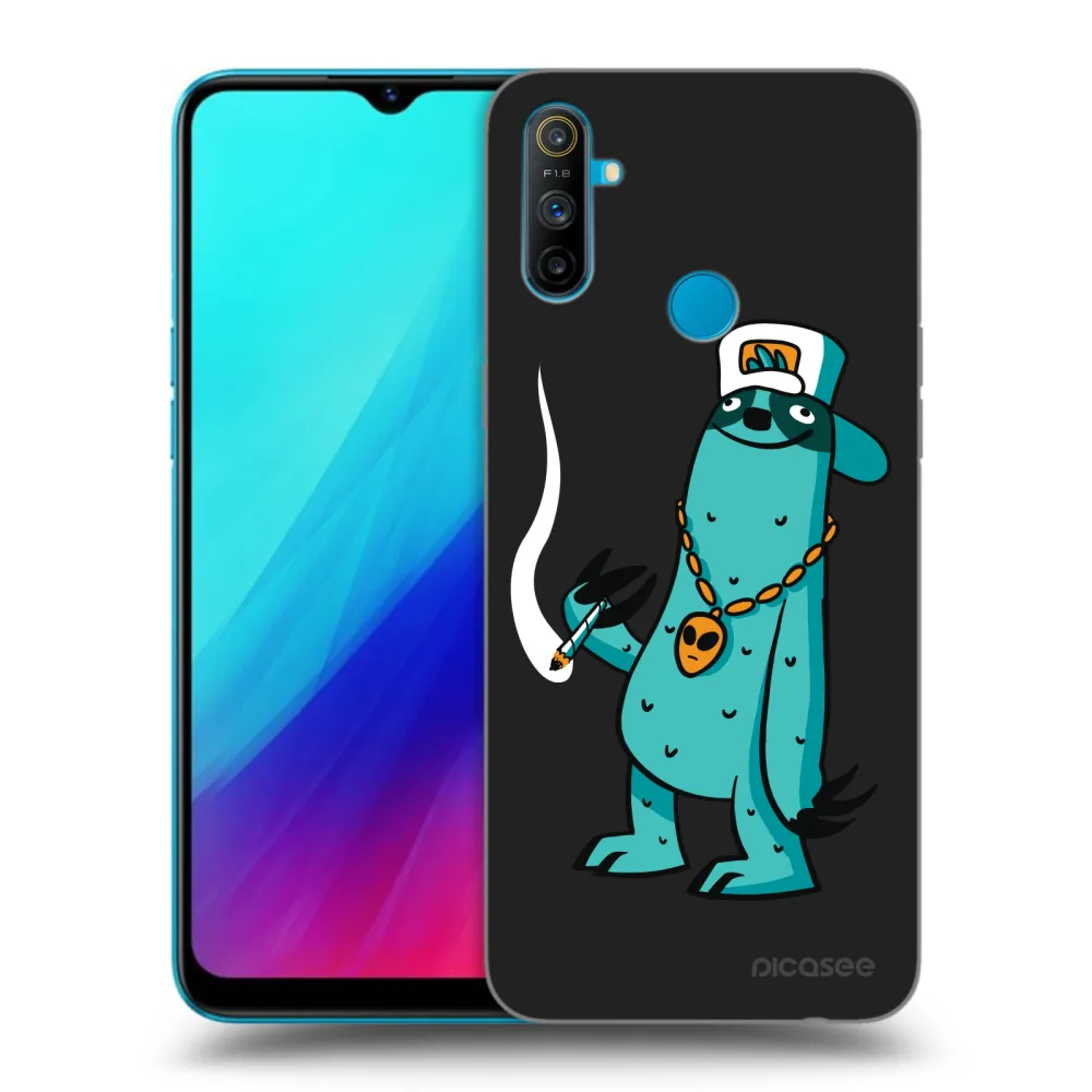 Picasee silikónový čierny obal pre Realme C3 - Earth - Je mi fajn