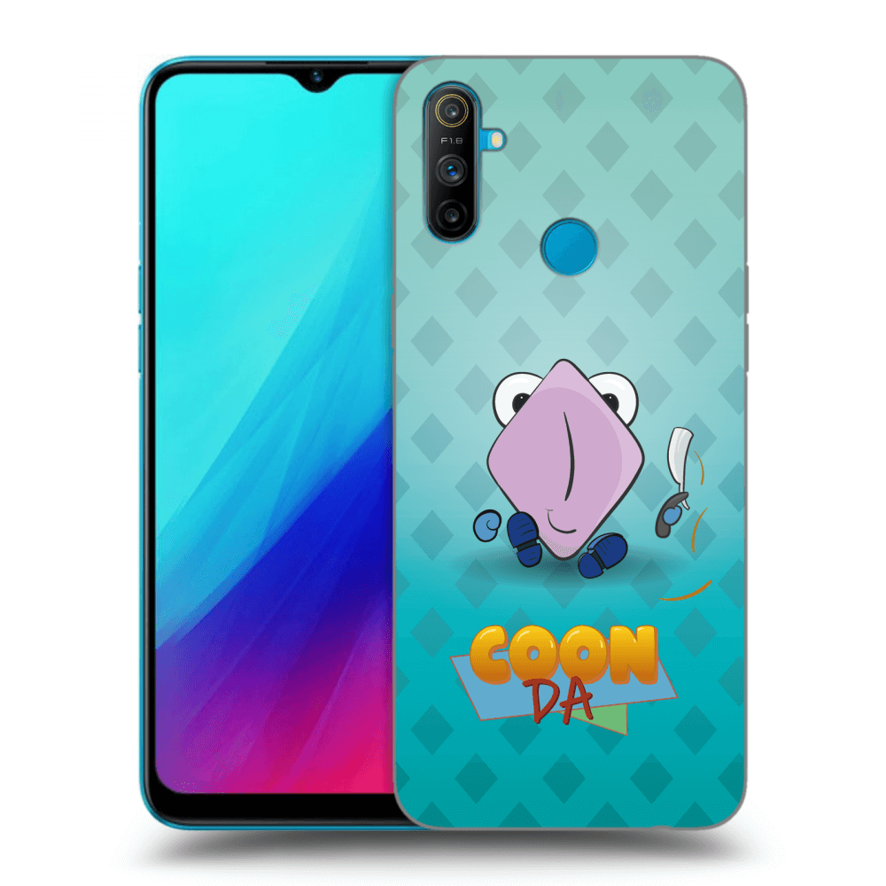 Picasee silikónový čierny obal pre Realme C3 - COONDA holátko - světlá