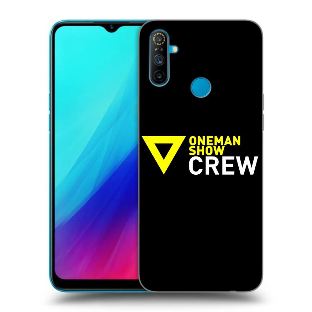Picasee silikónový čierny obal pre Realme C3 - ONEMANSHOW CREW