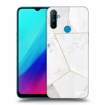 Obal pre Realme C3 - White tile