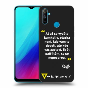 Obal pre Realme C3 - Kazma - SVĚT PATŘÍ TĚM, CO SE NEPOSEROU