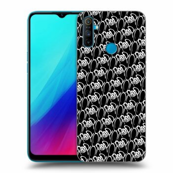 Obal pre Realme C3 - Separ - White On Black 2