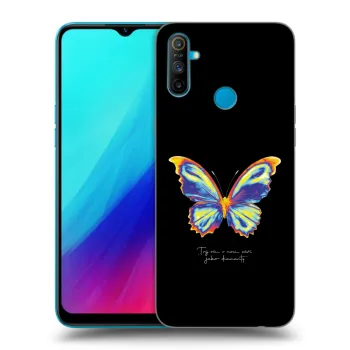 Obal pre Realme C3 - Diamanty Black