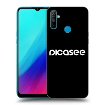 Obal pre Realme C3 - Picasee - new logo - white