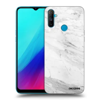 Obal pre Realme C3 - White marble