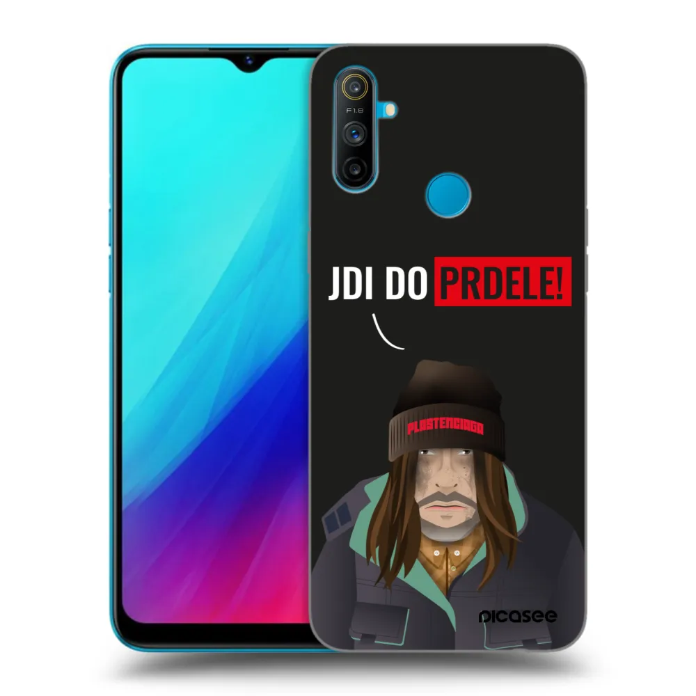 Picasee silikónový čierny obal pre Realme C3 - Bezďák