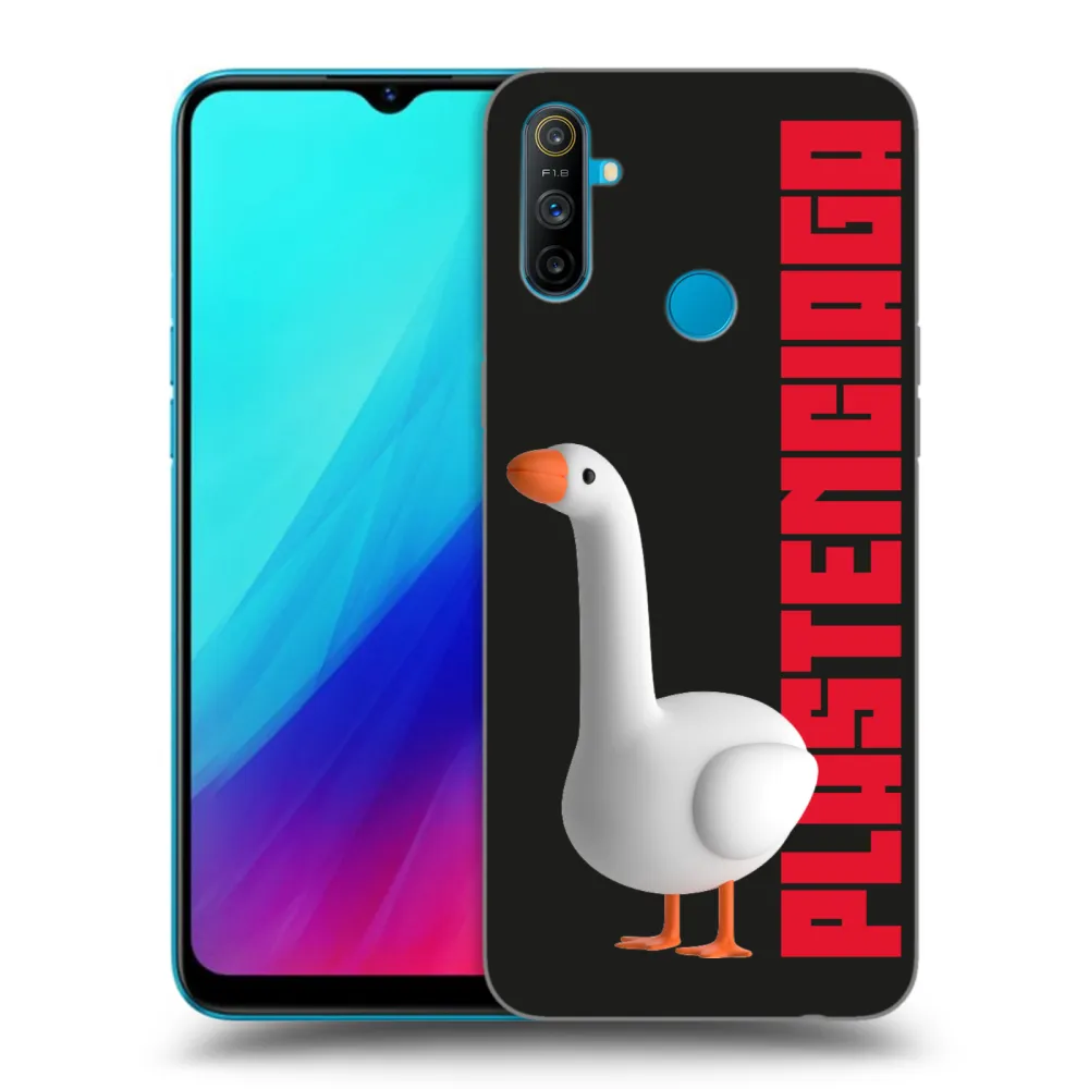 Picasee silikónový čierny obal pre Realme C3 - Kiky Ricky
