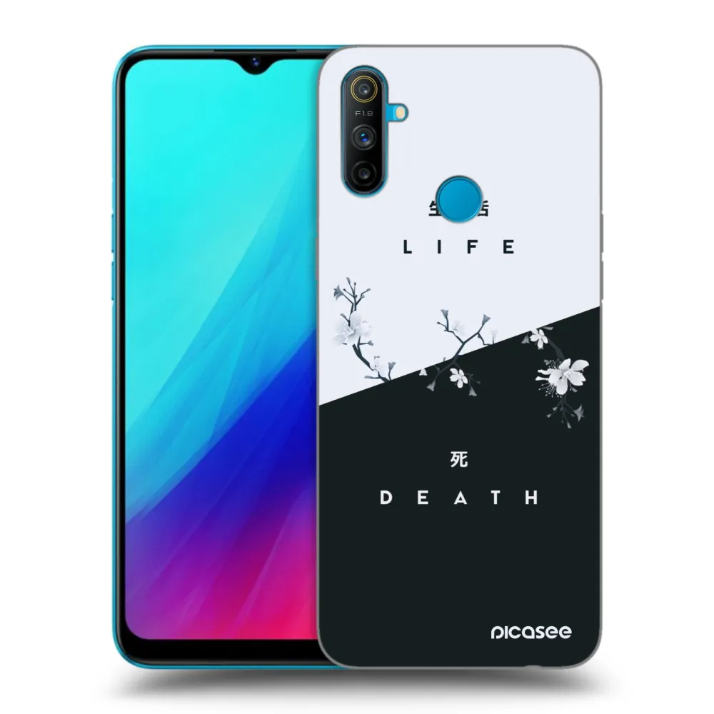 Picasee silikónový čierny obal pre Realme C3 - Živý - Mŕtvy