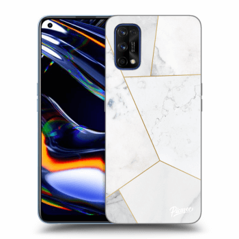 Obal pre Realme 7 Pro - White tile