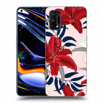 Obal pre Realme 7 Pro - Red Lily