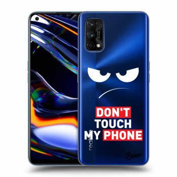 Obal pre Realme 7 Pro - Angry Eyes - Transparent